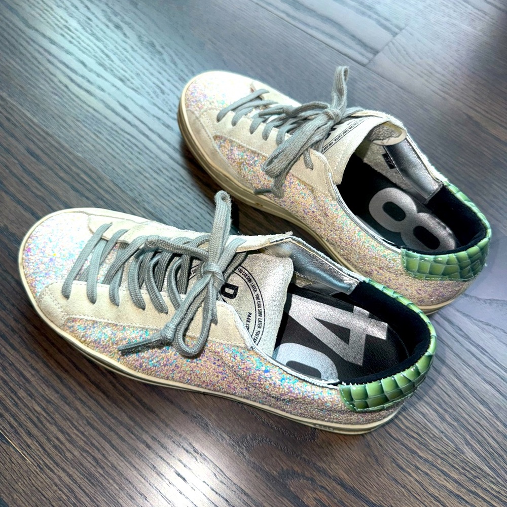P448 Mermaid Sparkle Sneakers
